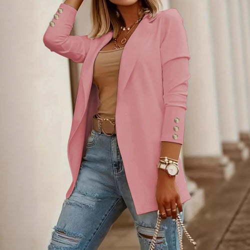 Veste élégante pour femmes avec des boutons glamour et une coupe cintrée Lune London