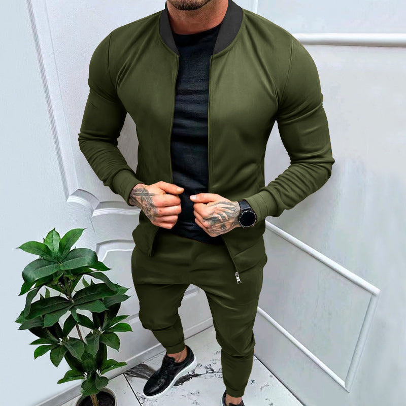 2-piece men's tracksuit with modern zip closure Lune London
