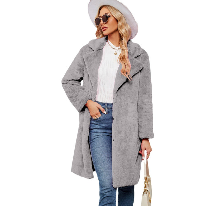 Ladies oversized soft fleece jacket Lune London