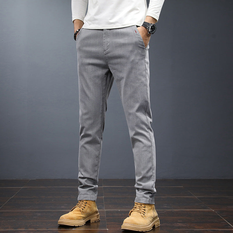 Modern fit chino pants for men Lune London