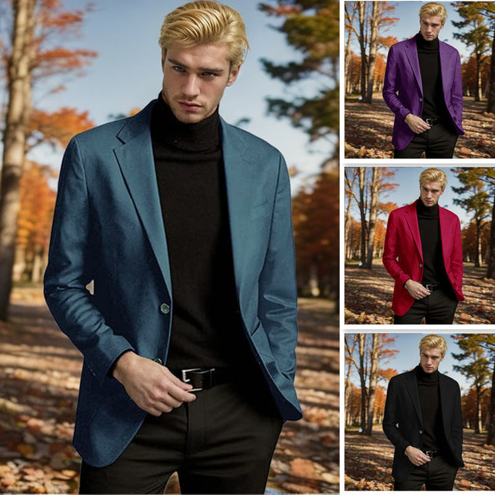 Men's Elegant Blazer with Stylish Cut and High-Quality Material Lune London