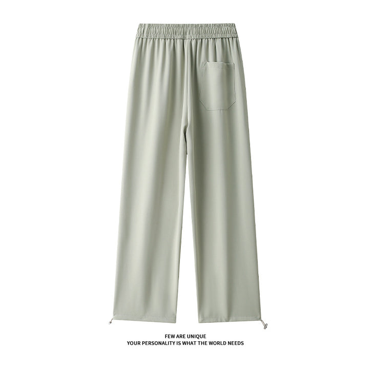 Loose leisure pants for women with elastic waist and adjustable drawstring Lune London
