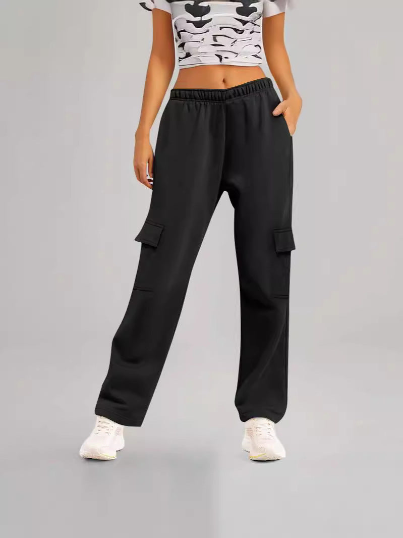 Lune London women's cargo style cargo pants with practical side pockets