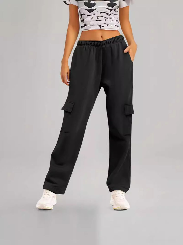 Lune London women's cargo style cargo pants with practical side pockets