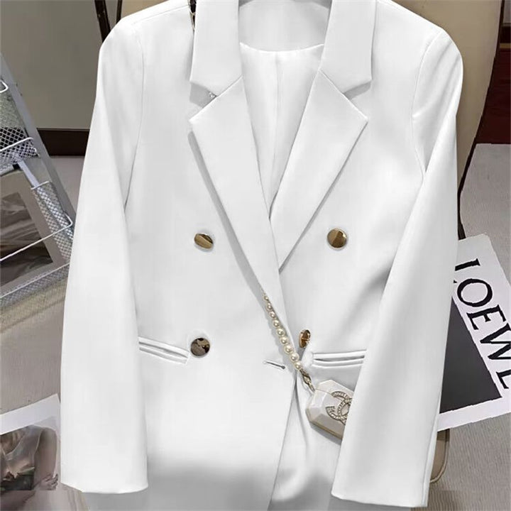 Blazer pour femmes à double plis avec détails élégants Chic & Stil