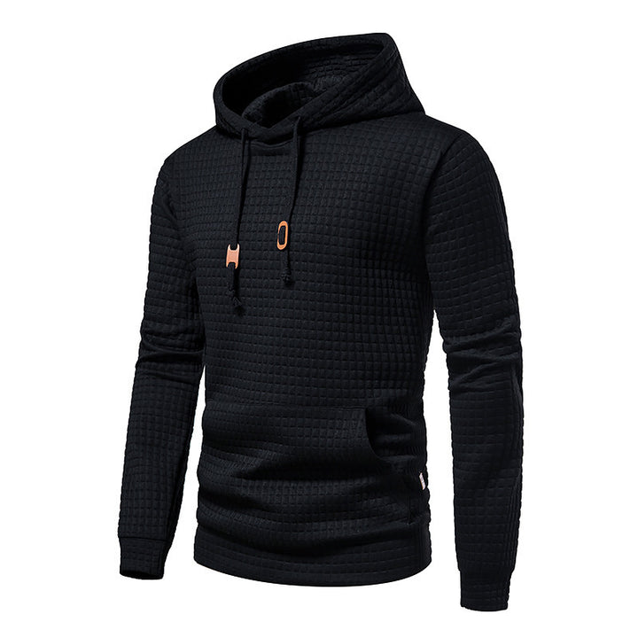 Men's trendy hoodie with textured surface Lune London