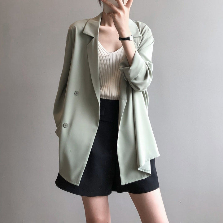 Ensemble blazer élégant pour femmes avec shorts à la mode Chic & Stil