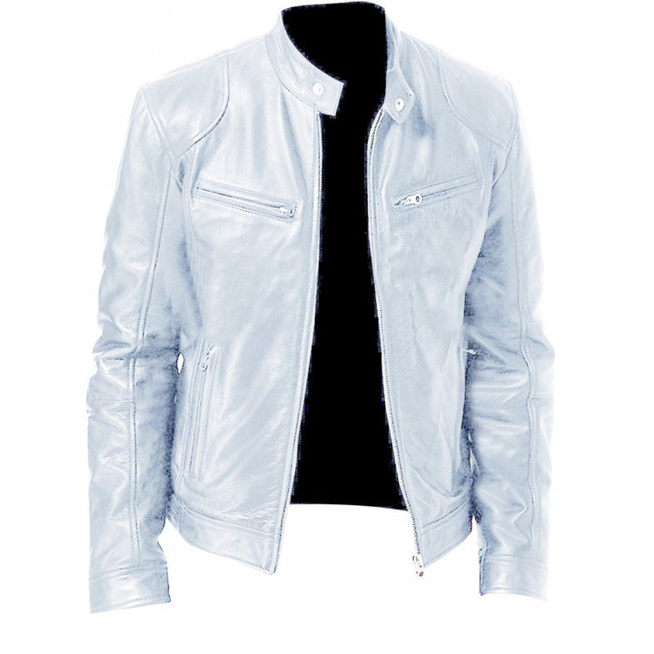 Premium leather biker jacket for men Lune London