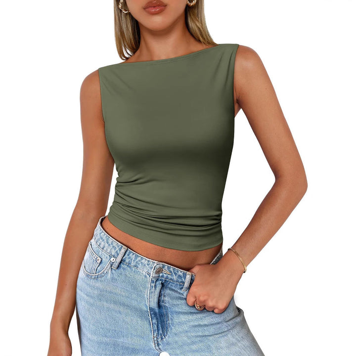 Lune London | Sleeveless Slim Fit Tank Top