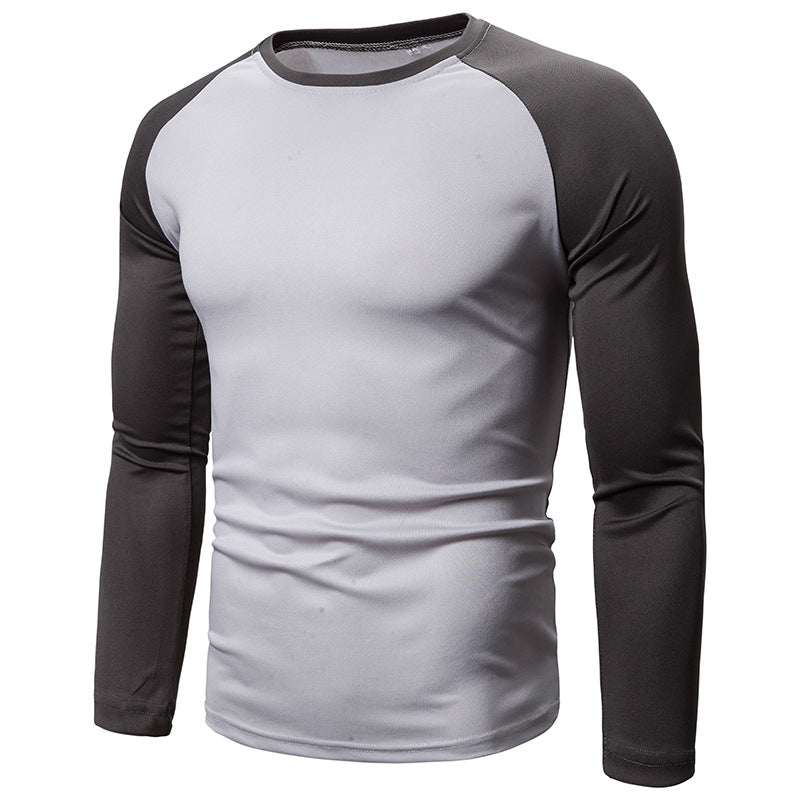Men's long sleeve sports t-shirt in breathable functional material Lune London