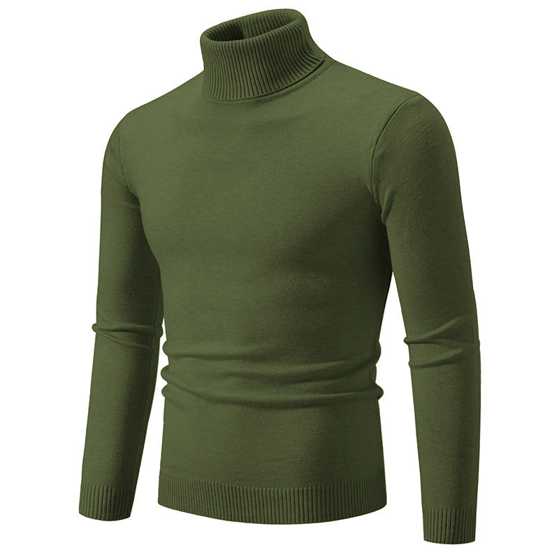 Men's Turtleneck Sweater Made Of High-Quality Cotton with A Pleasant Wearing Feel Lune London