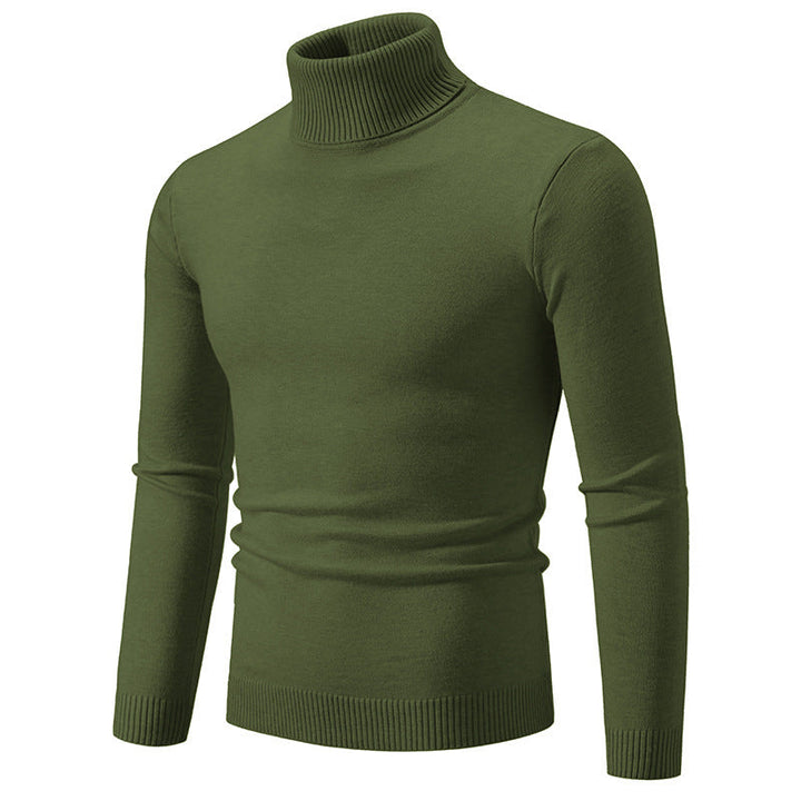 Men's Turtleneck Sweater Made Of High-Quality Cotton with A Pleasant Wearing Feel Lune London