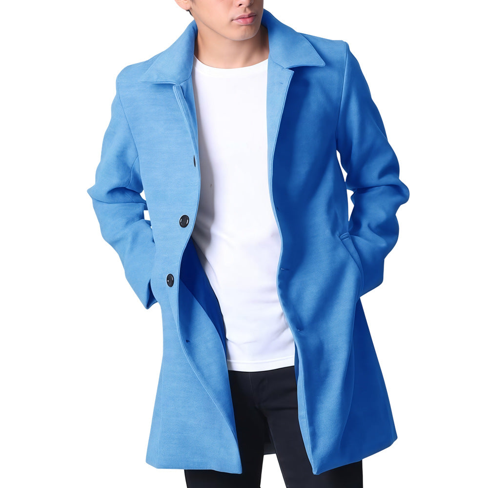 Lune London Long Fashion Coat for Men