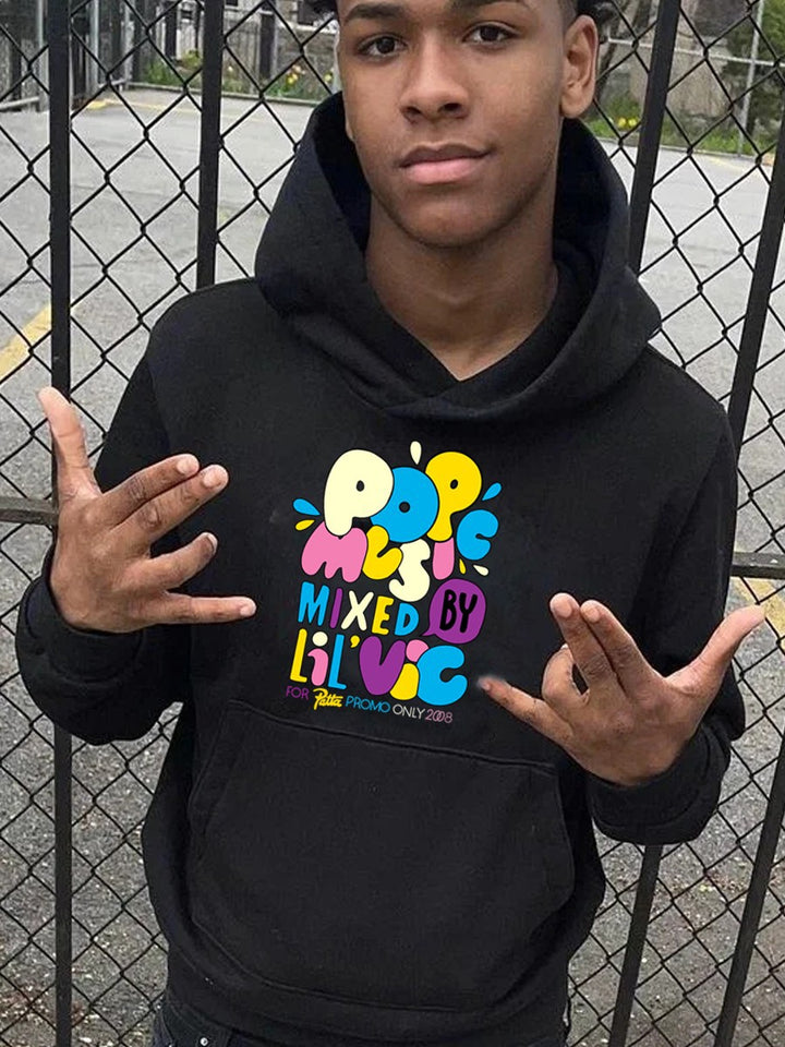 Men's Sweatshirt with Creative Graphic Design Lune London