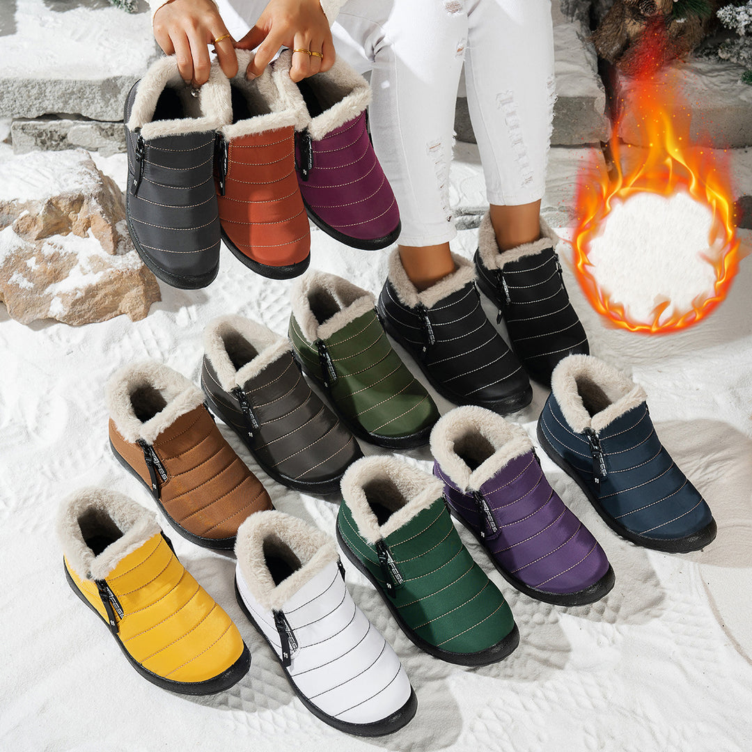 Women Comfortable Winter Boots with Cozy Lining Lune London