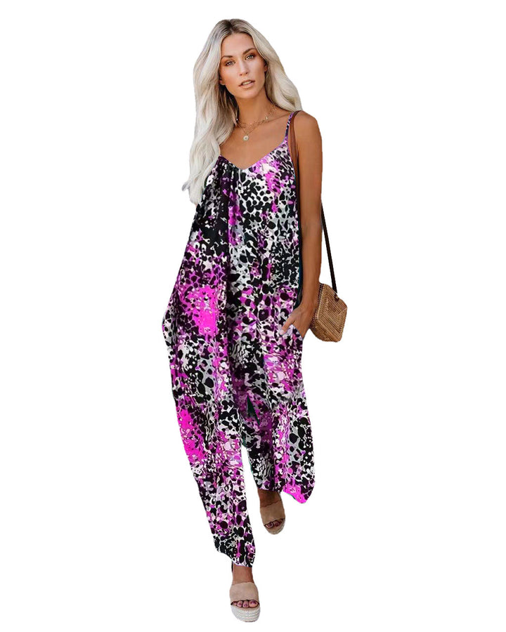 Lune London Abstract Printed Maxi Fluid Dress for Women
