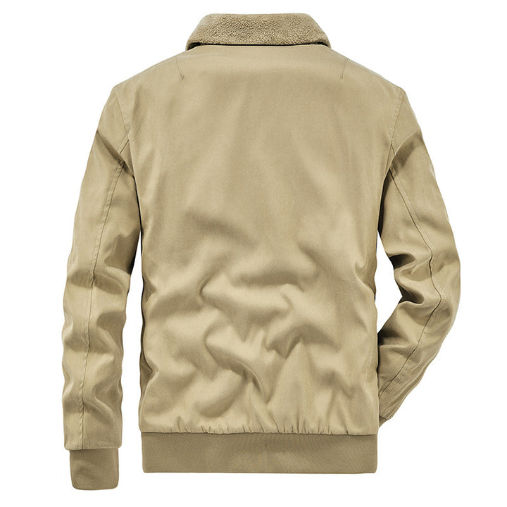 Men's transition jacket with warm Sherpa lining Lune London