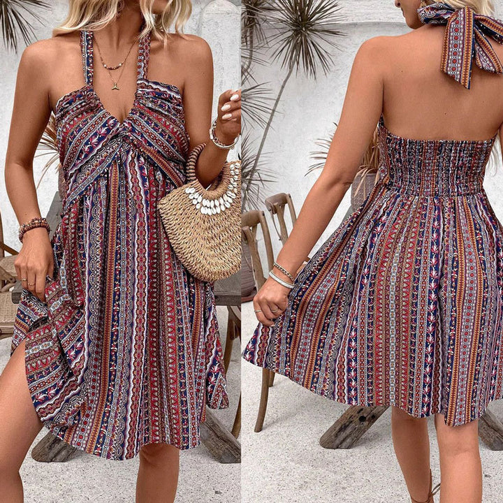 Bohemian Chic Strap Dress
