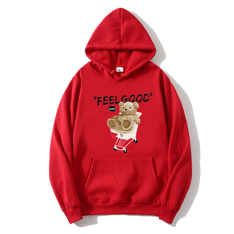 Women's hooded sweatshirt with unique animal motif Chic & Stil