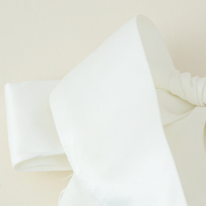 Summer strapless dress for women with a playful ruffled hem Lune London