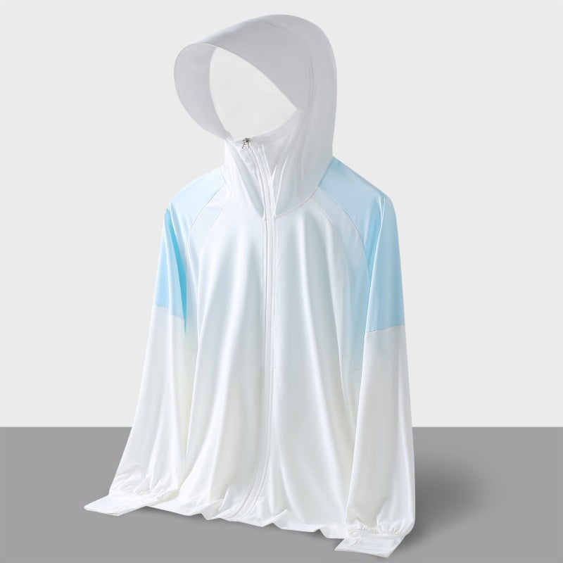 Ladies Breathable Sports Jacket with Hood and Zipper Lune London
