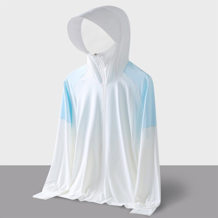 Ladies Breathable Sports Jacket with Hood and Zipper Lune London