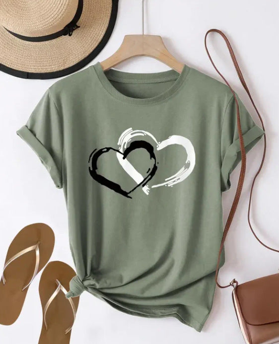 Ladies stylish graphic T-shirt Lune London
