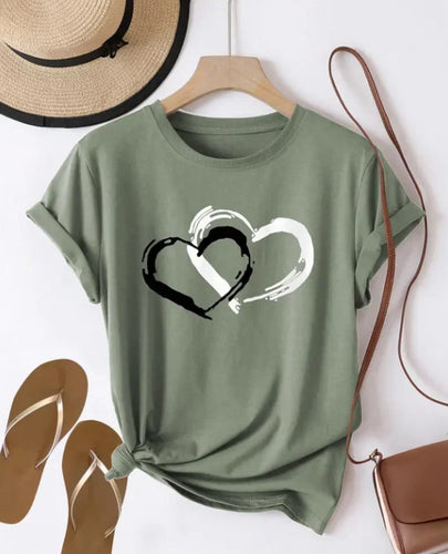 Ladies stylish graphic T-shirt Lune London