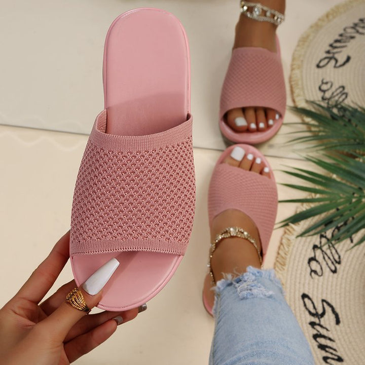 Comfortable strap sandals for ladies with breathable upper and ergonomic sole Lune London