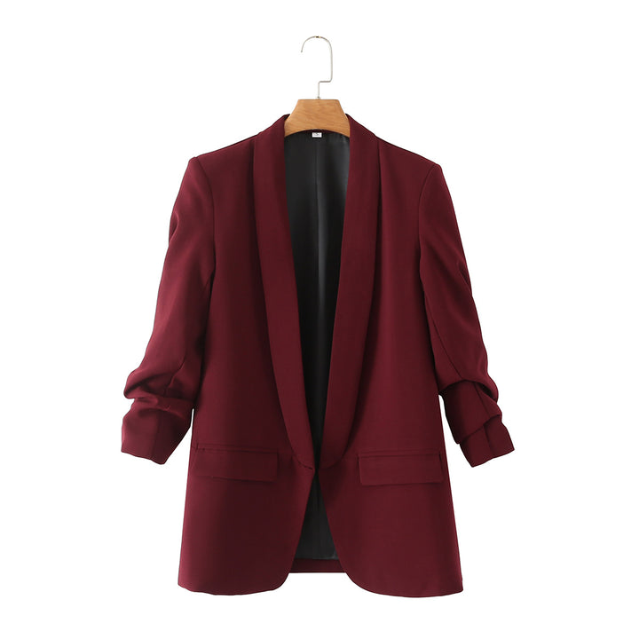 Ladies modern blazer with elegant cut and practical pockets Lune London