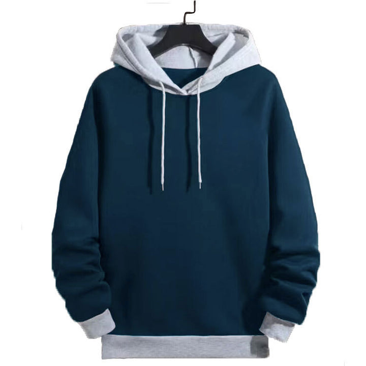 Men's casual hoodie with contrast sleeves Lune London