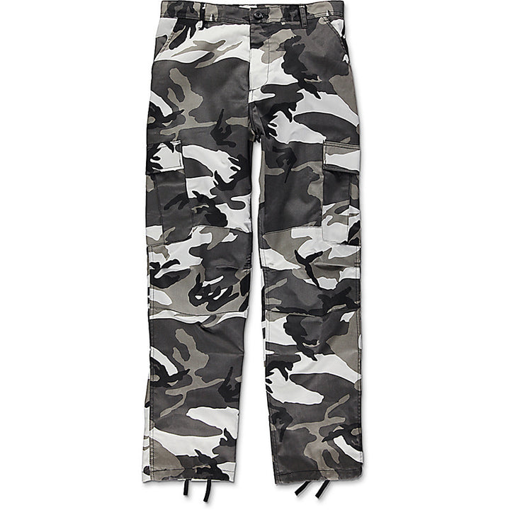 Men's camouflage cargo pants with versatile pockets Lune London
