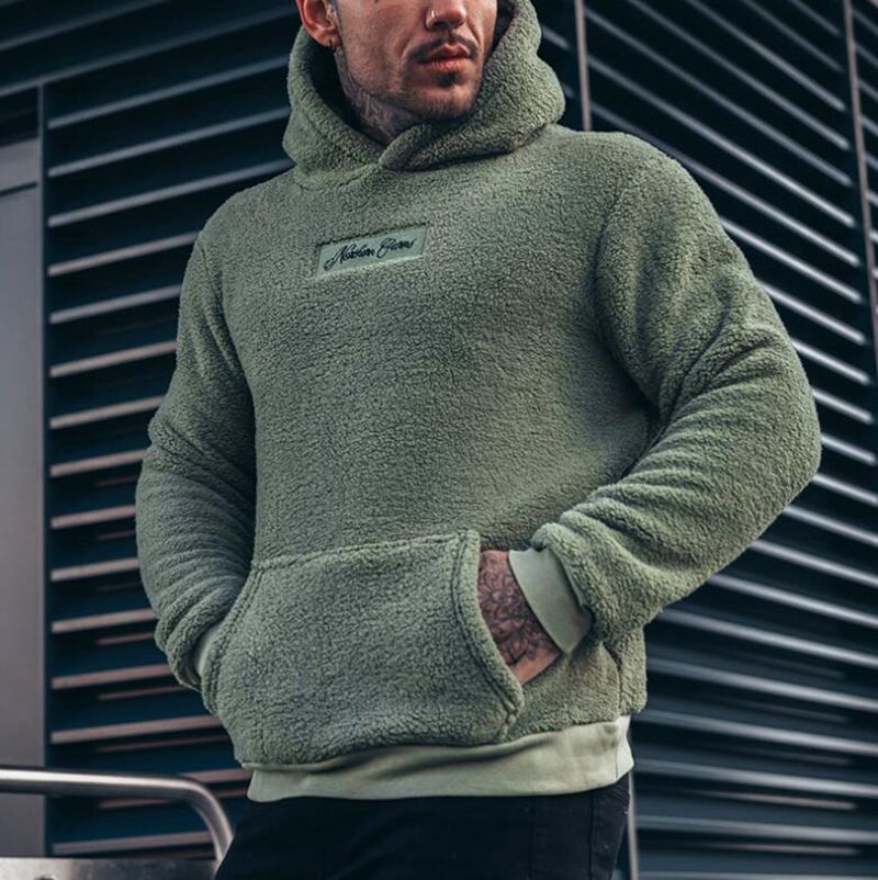 Men's cozy hoodie with kangaroo pocket Lune London