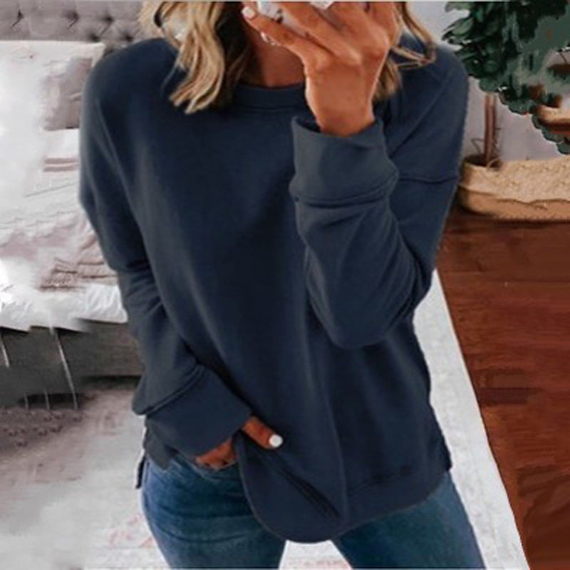 Creative sweater for women with chic and stylish color splash design