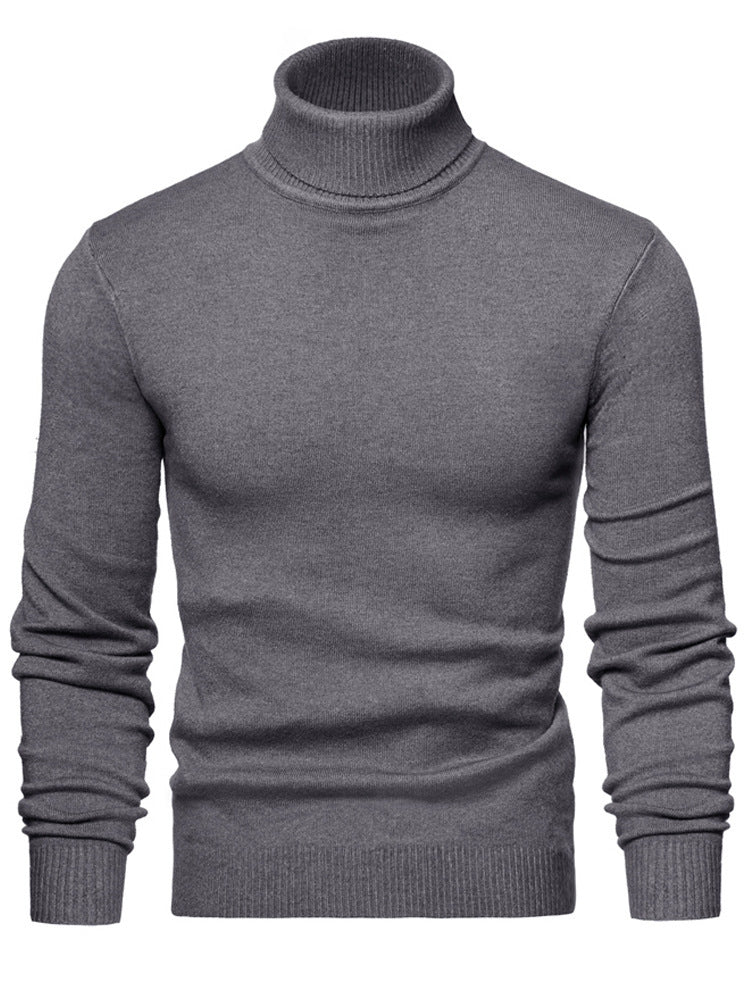 Timeless turtleneck sweater for men in soft wool Lune London