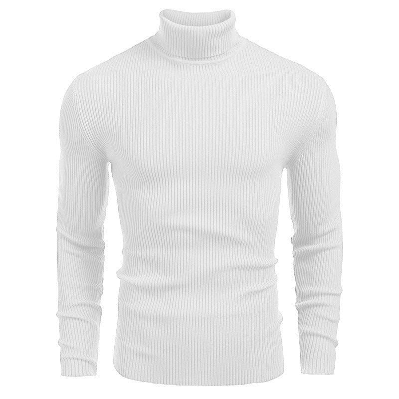 Men's High-Quality Ribbed Turtleneck Sweater Lune London
