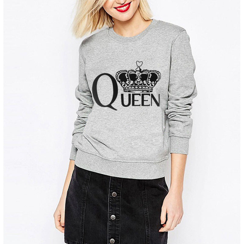 Sweat-shirt pour femmes avec impression royale Chic & Stil