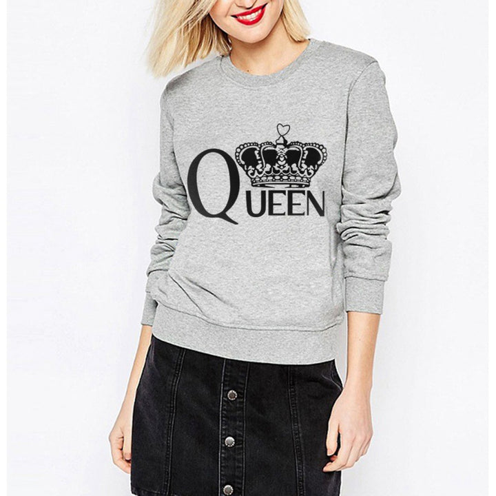 Sweat-shirt pour femmes avec impression royale Chic & Stil