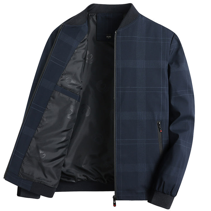 Men's transition jacket with lightweight lining material and trendy design Lune London