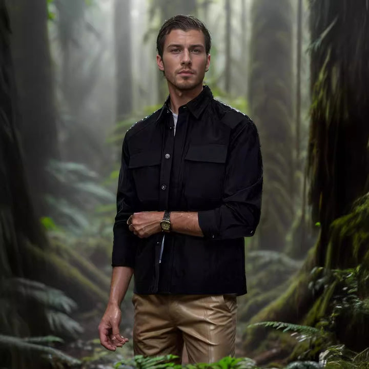 Casual summer jacket for men with wind protection Lune London
