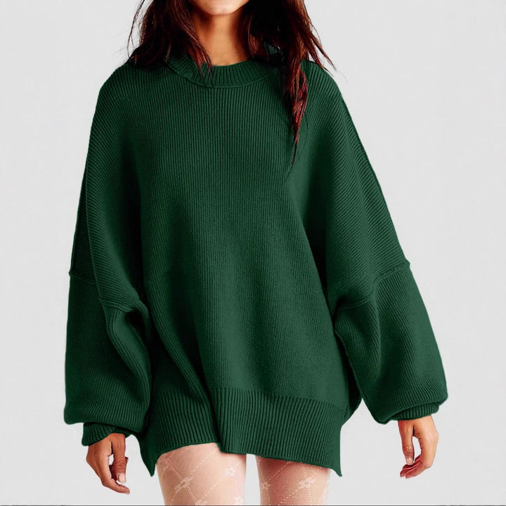 Women Oversized Sweater with textured pattern casual Lune London