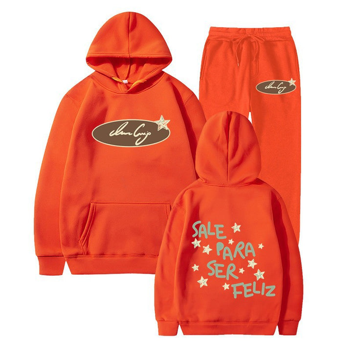 Women’s hoodie sweatshirt with inspiring lettering and casual cut Chic & Stil