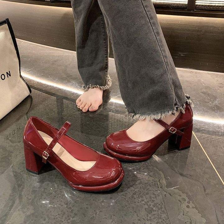 Chic Und Stil | Stylish Waterproof Mary Jane Pumps