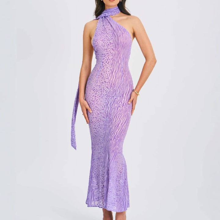 Chic & Style Slim Fit Elegant Maxi Dresses for Women with Exciting Bow Detail