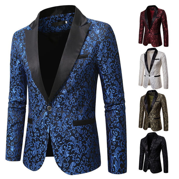 Elegant blazer for men with floral patterns Lune London
