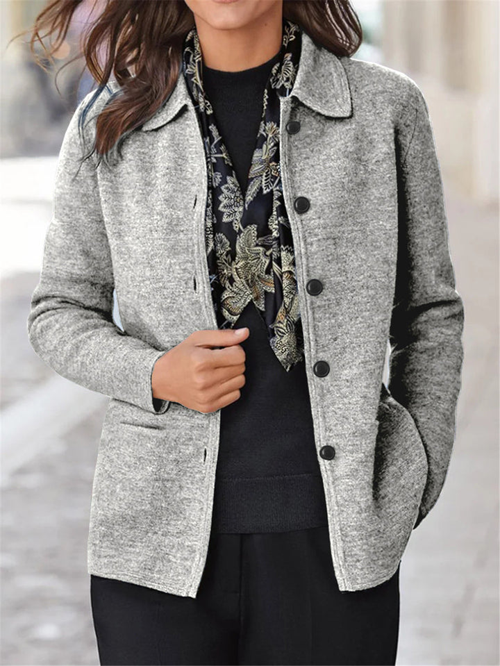 Ladies Elegant and cozy knitted jacket Lune London
