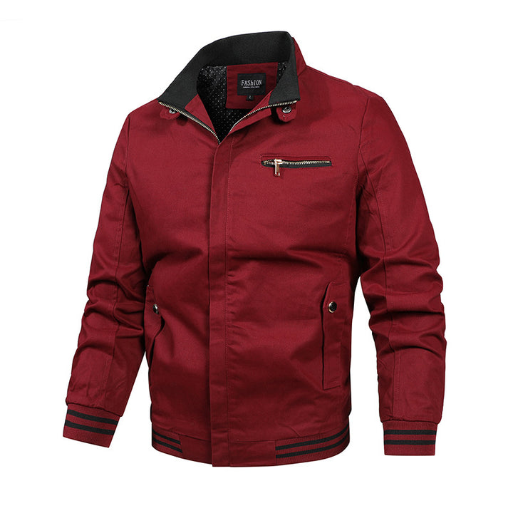 Stylish transition jacket for men with trendy contrasts Lune London