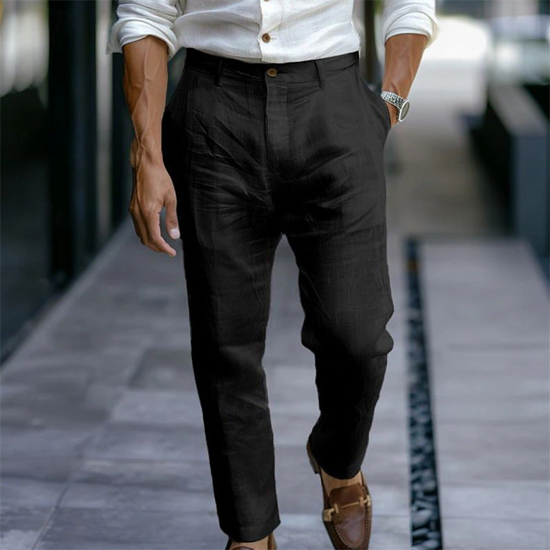 Elegant chinos for men with a slim fit Lune London