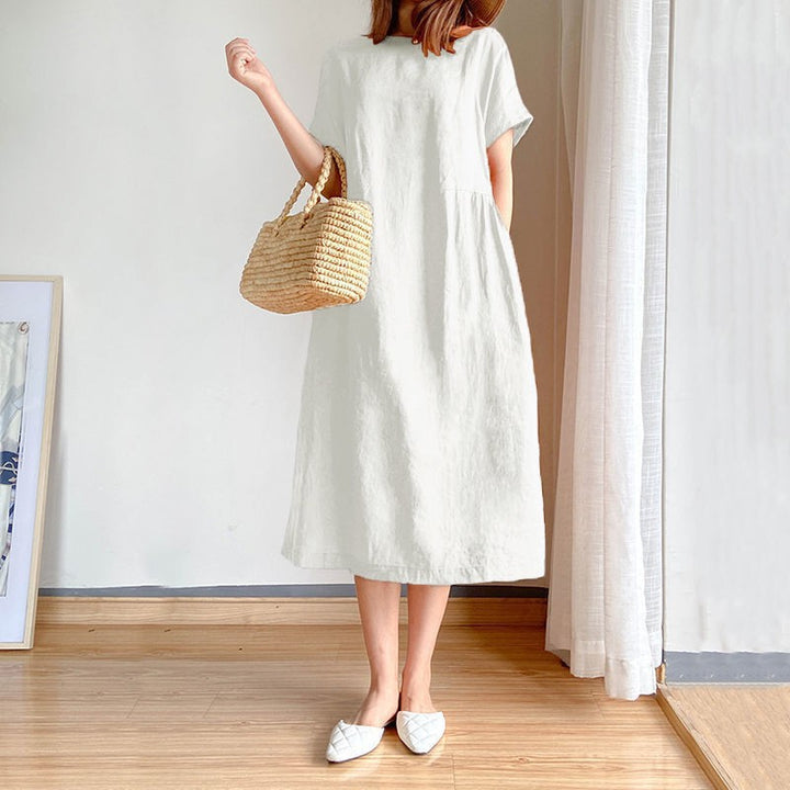Lightweight and versatile summer dress for women with pockets Lune London