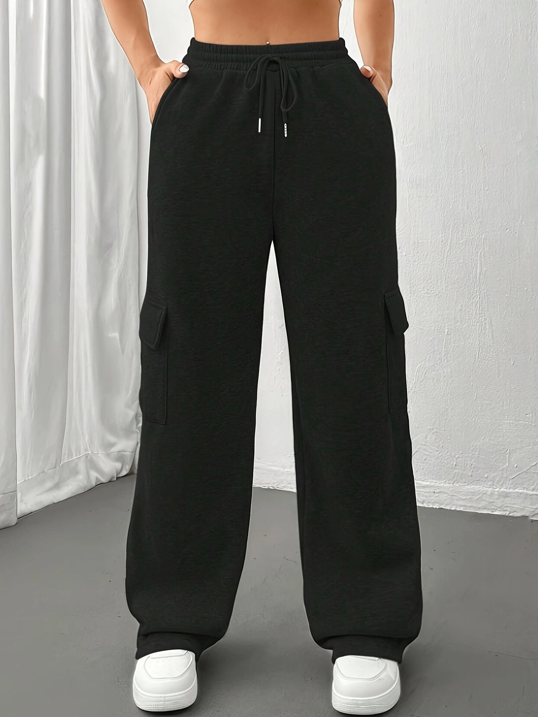 Lune London casual cargo jogger pants for women